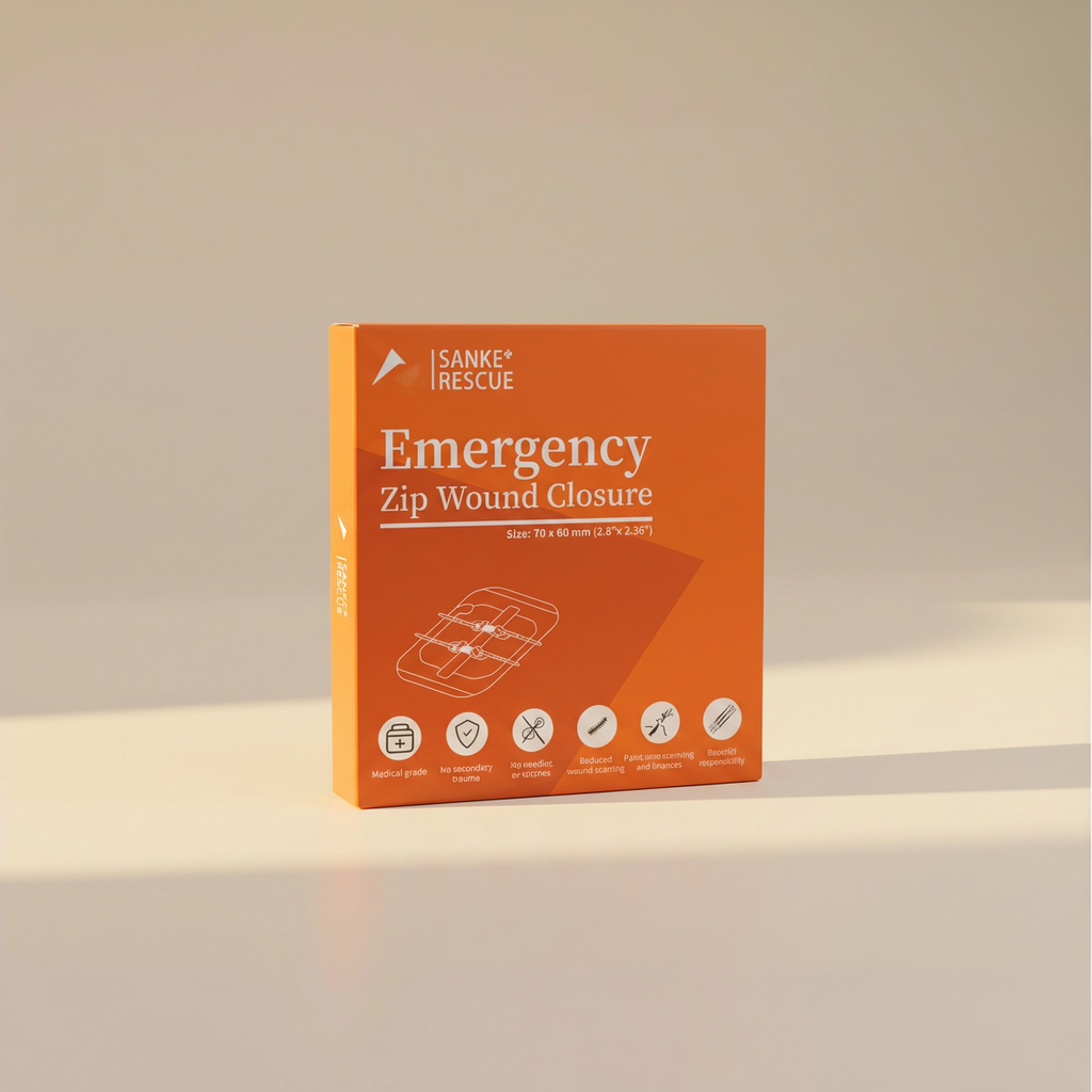 Zipper Wound Closure Bandage – No-Stitch Skin Repair Patch | Fast, Painless Healing
